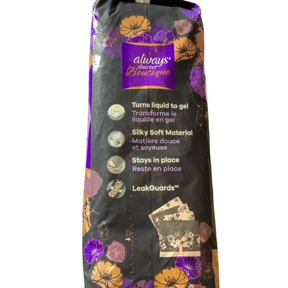 Always Discreet Boutique Moderate Incontinence Pads 48 Count NEW - Picture 3 of 5